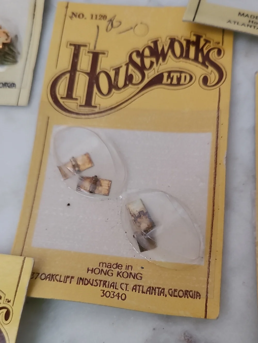 Vintage Mini Hinge And Hardware Lot